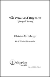 The Preces and Responses - Glasspool Setting SATB choral sheet music cover